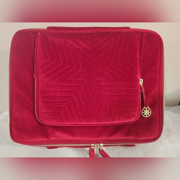 Estee Lauder Large Velour Cosmetic Bag - Picture 1 of 6